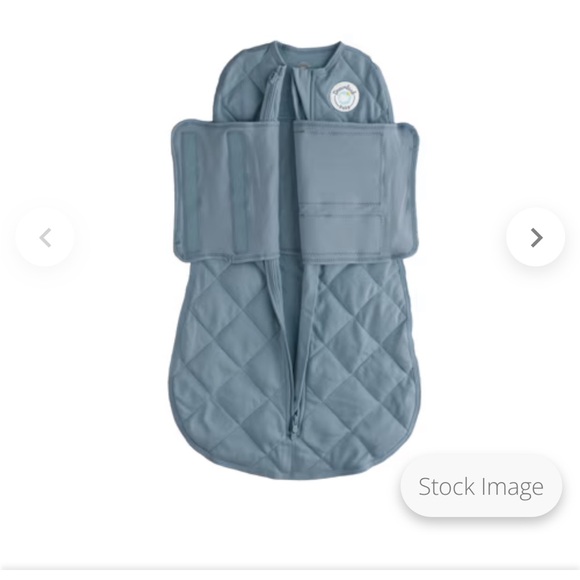 NWOT Dreamland Baby Weighted Sleep Swaddle in Ocean Blue - Picture 1 of 16